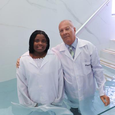 BATISMO NAS ÁGUAS E CEIA DO SENHOR - ACONTECEU NO DIA 18 DE AGOSTO 2024