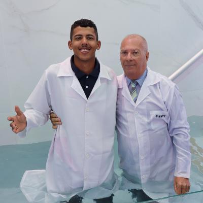 BATISMO NAS ÁGUAS E CEIA DO SENHOR - ACONTECEU NO DIA 18 DE AGOSTO 2024