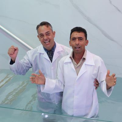 BATISMO NAS ÁGUAS E CEIA DO SENHOR - ACONTECEU NO DIA 18 DE AGOSTO 2024